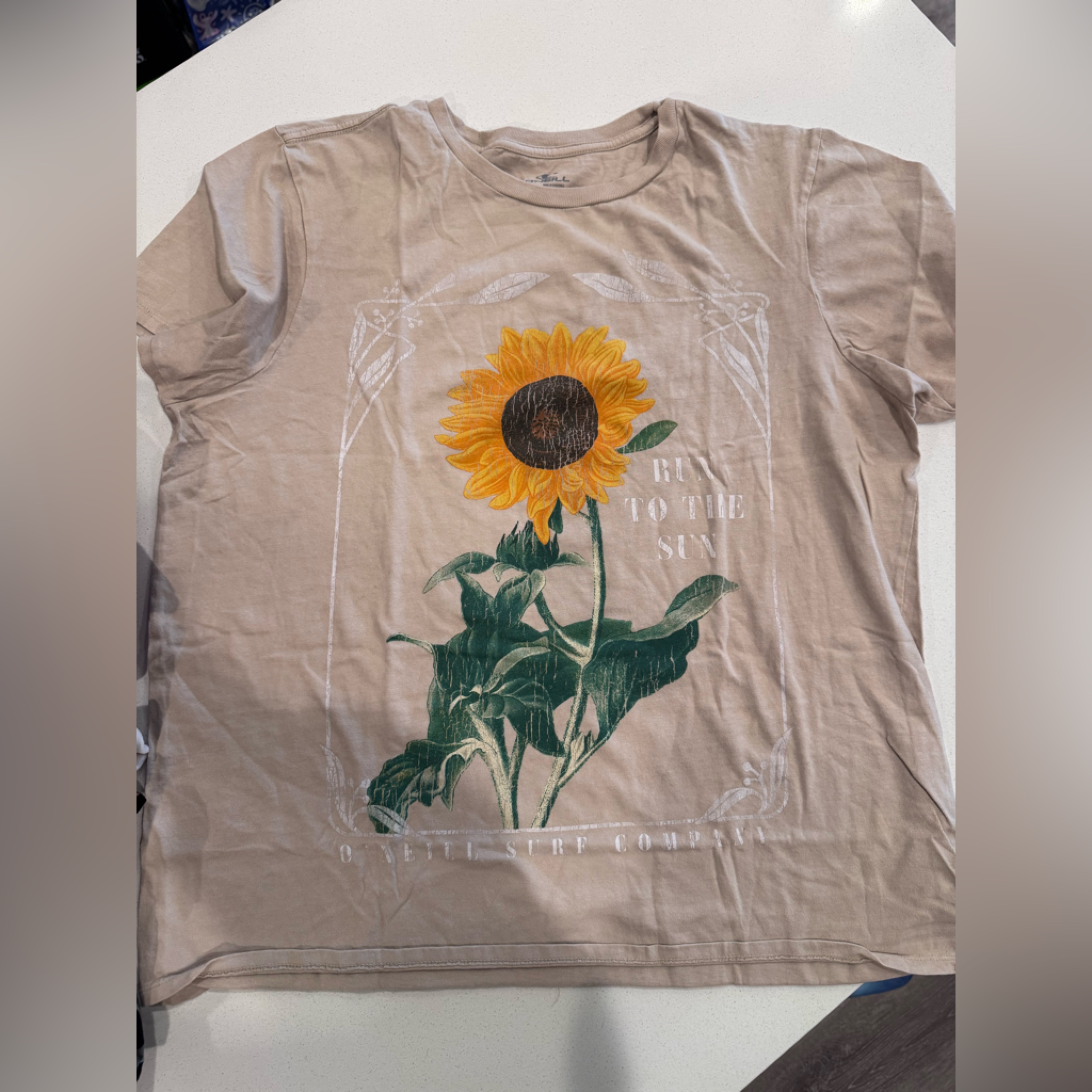 O'neill Beige Casual T-Shirt